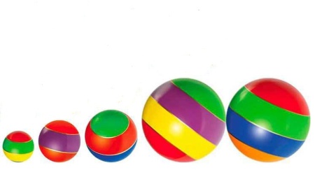 Купить Мячи резиновые (комплект из 5 мячей различного диаметра) в Усть-Джегуте 