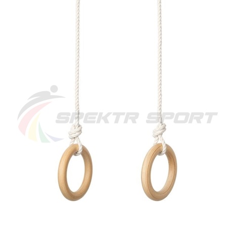 Купить Кольца гимнастические деревянные (фанера 18 мм, покрытие: эмаль, лак или пропитка) в Усть-Джегуте 