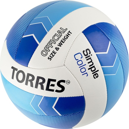 Купить Мяч волейбольный Torres Simple Color любительский р.5 в Усть-Джегуте 